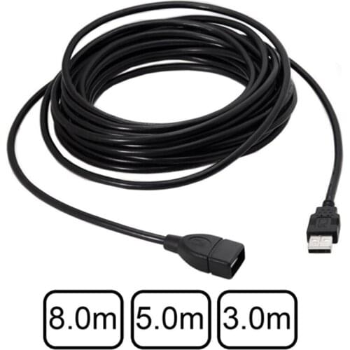 Quality USB 2.0 Extension Cable - A-Male to A-Female - 9.8 Feet (3 Meters)