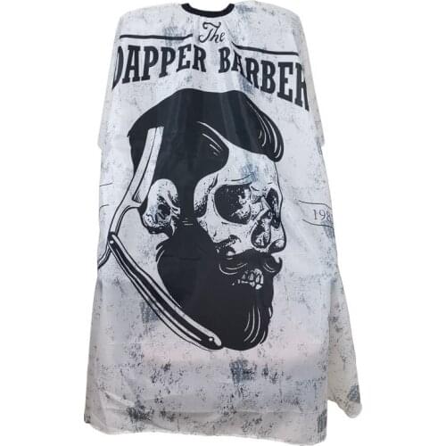 Nylon Salon Barber Hair Hairdressing Cutting Gown Cape With Arms Sleeves Hair Dyed Cloth Shaver Apron Wrap Styling Tools