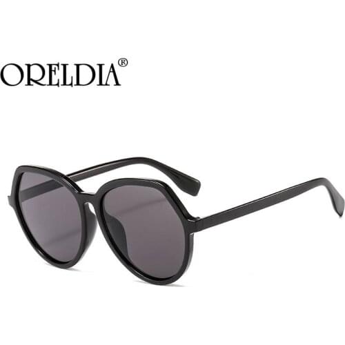 Vintage Oversized Cateye Sunglasses 2021 Women Men Punk Pilot Sun Glasses Sunshade Eyewear Lady Brand Designer Eyeglasses UV400