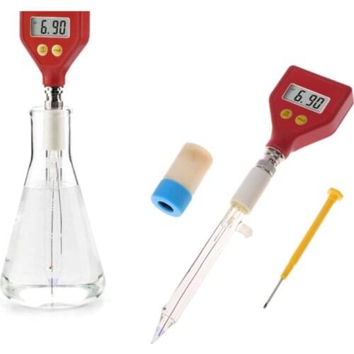 PH-98108 pH Meter Sharp glass Electrode for Water Food Cheese Milk Soil pH Test