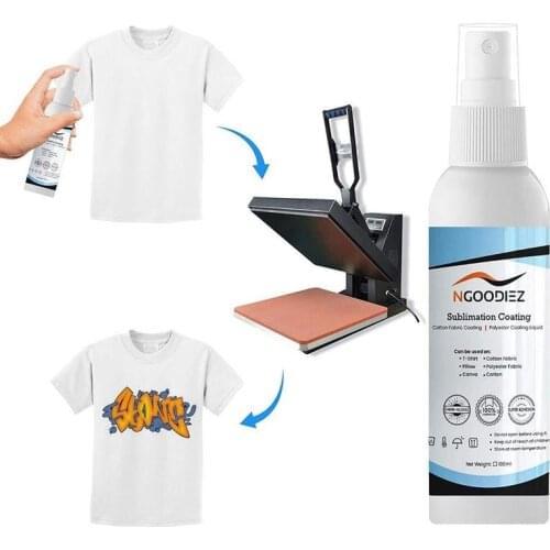 Clothes Clear Sublimation Coating Spray Household Fixed Supplies 30/100ml Transparent Sublimation Paint Spray for Clothes