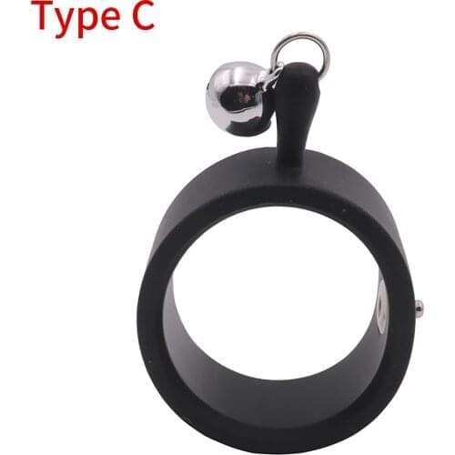 Male Penis Extender Full Silicone Conductive Penis Rings Electric Shock Erection Cock Ring Stimulation Massage Sex Toys for Men