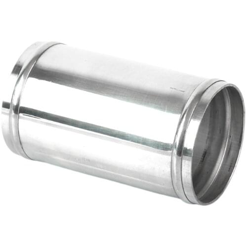Universal Tube Diameter 51mm/57mm/63mm/70mm/76mm Polished Aluminum Turbo Intercooler Engine Air Intake Pipe Length 500mm