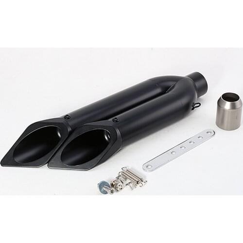 Universal 51MM Modified Motorcycle Motocross Scooter Exhaust Pipe Muffler For Z750 Z800 R1 R3 R6 MT03 MT07 EXC FZ6 MT09 DUKE 390
