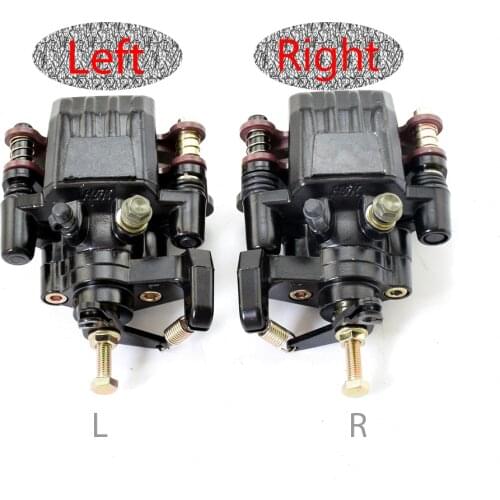 Rear Hydraulic Brake Caliper for Jinling Quad 220 230 240mm Brake Disc 250cc 300cc EEC JLA-21B Pit Pro Quad Bike Parts ATV