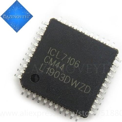 1pcs/lot ICL7106CM44 ICL7106 QFP-44 In Stock