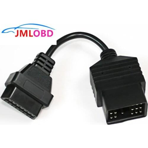 17 Pin 16pin Obd 2/obd Diagnostic Adapter Cable For Toyota Obd Obdii 16-pin Male To Female Extension Cable
