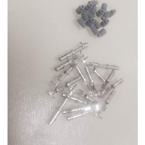 20pcs/lot Terminals(Pin) And Seals For 02E Gearbox Plug 6 Speed DSG Gearbox Valve Body 20 Pin Connector 1J0 927 320 1J0927320