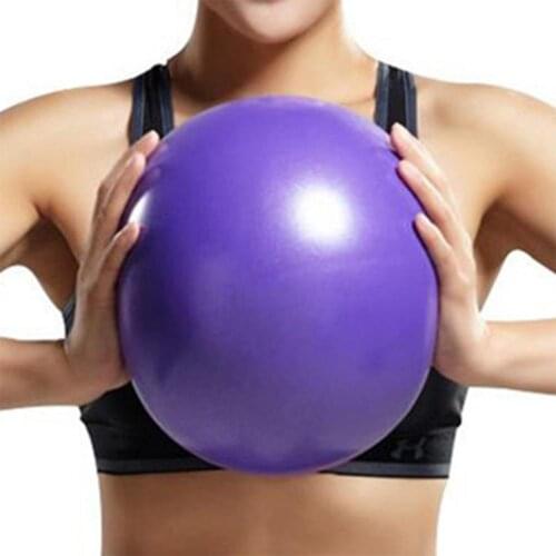 25cm Fitness Yoga Core Ball Indoor Training Yoga Ball Yoga Ball Exercise Gymnastic Fitness Pilates Ball Balance Exercise