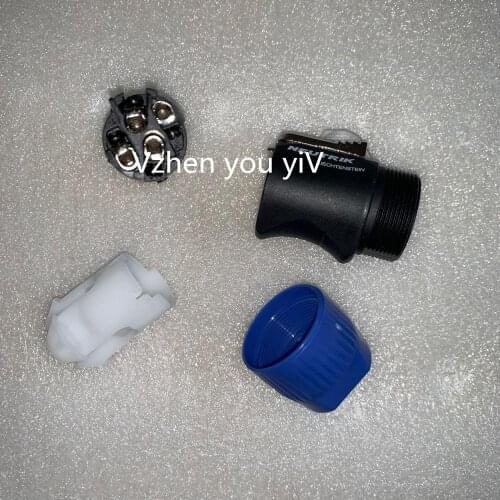 4Poles brand new NL4FC Speakon Male Plug+4 Pin Powercon Female Panel Mount Professional Power Plug Jack Socket Connector