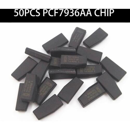50pcs/lot pcf7936AA ID46 Transponder Chip Unlock ID 46 PCF 7936 PCF7936AS auto transponder chip