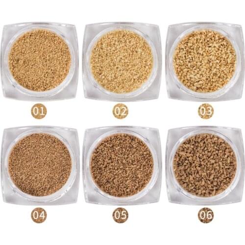 83XC 6 Bottles Natural Wood Seashell Theme Starfish Sand UV Resin Fillings Frames DIY Beach Landscapes Resin Jewelry Making