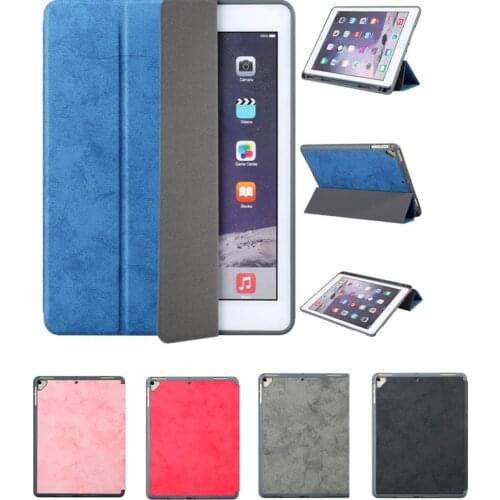 Case with Pencil Holder For APPle iPad Pro9.7/iPad Air/iPad Air2 Ultra Slim Lightweight Smart Auto Sleep Wake Stand Case
