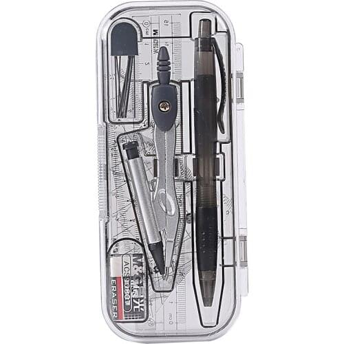 1SET Compasses Drafting Tools Drawing Math Compass Set School Supplies Stationery ASC90807
