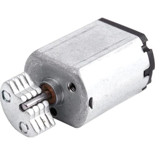 DC1.5V-9V 0.08A 3200RPM Output Speed Micro Vibrating Motor, 18x15x12mm Silver
