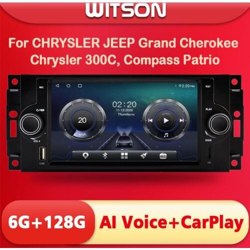 DE Stock ! WITSON Android 10 Car Audio radio For JEEP CHRYSLER 300C 2 RAM+16GB GPS Radio Stereo Car Multimedia