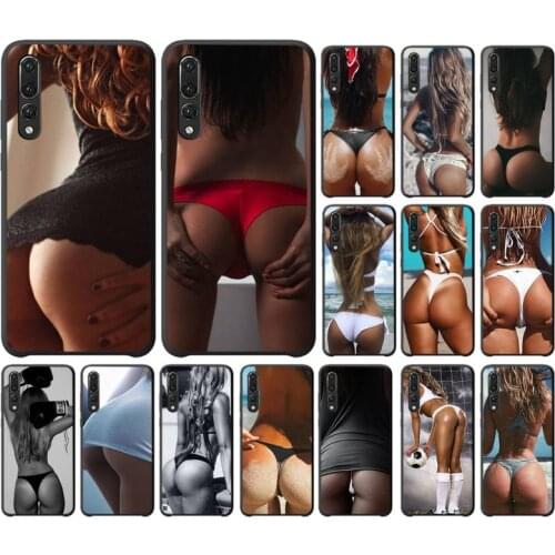 FHNBLJ Sexy ass Underwear Bikini Woman girl Phone Case for Huawei P30 40 20 10 8 9 lite pro plus Psmart2019