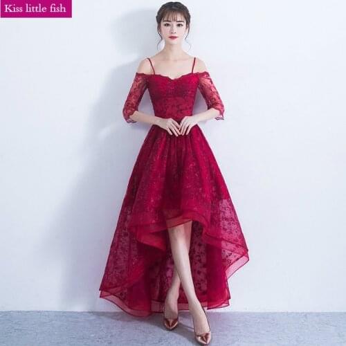 Kiss little fish Womens Lace Dresses