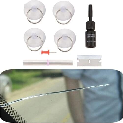 DIY Car Windshield Repair Kit Glass Windscreen Restore Repairing Tools Set Big Chip Crack Repairing Car Auto Kit