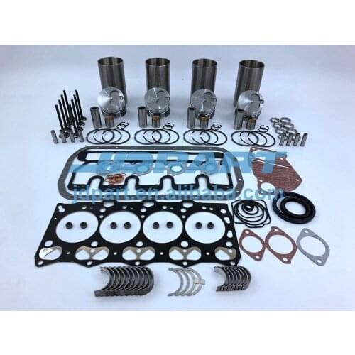 New 4LE1 Overhaul Kit Piston Rings Bearing Set Full Gasket Kit Engine Valve For Isuzu