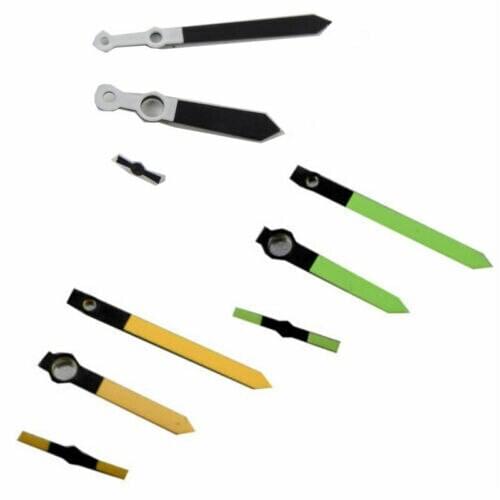 PARNIS White Green Orange Watch Hands Fit for ETA 6497 6498 ST 36 Series Hand-Winding Movement