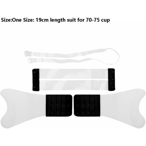 Invisible TPU Inflatable Bra Replacement Side Wing Transparent Flanks Silicone Chest Patch Women Underwear Accessories