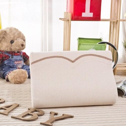 [Special Price] Baby Latex Neck Pillow Pillow Color Cotton Baby Memory Pillow (Height Pillow) Children Pillow