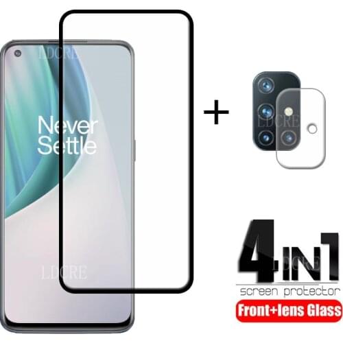 4-in-1 For Oneplus Nord N10 5G Glass For Oneplus Nord N10 5G Tempered Glass Screen Protector For Oneplus Nord N10 5G Lens Glass
