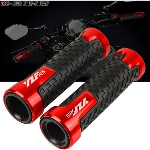 Motorcycle CNC aluminum 7/8" 22mm handlebar grip handle bar handlebar grips For Honda YZFR15 YZF R15 YZF-R15 2008 2009 2010-2016