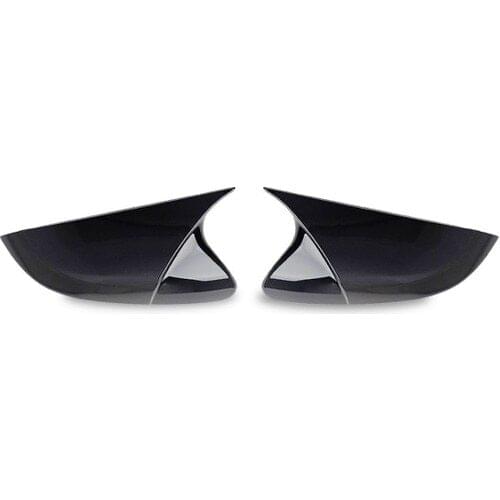 Roxform Batman Mirror Cover Piano Black Car Exterior Accessories Tuning For Renault Megane 3 2009 2010 2011 2012 2013 2014 2015-2017