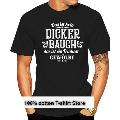 Das ist kein dicker Bauch T-Shirt Diat Schokolade Geniesser Essen Feinkost