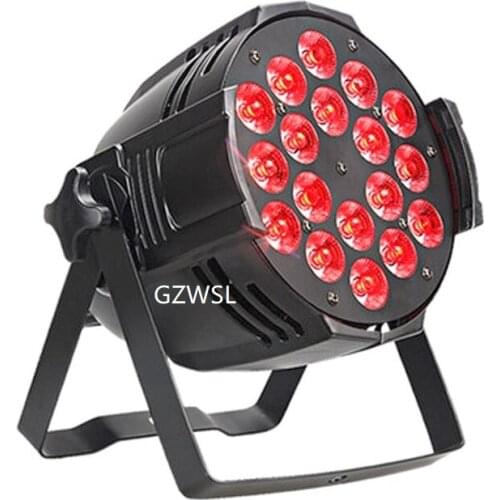 Hot sale parcan 18pcs 10W RGBW 4in1 LED par light for wedding party DJ disco stage light