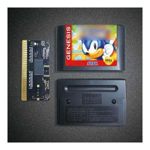 Soniced Game The Hedgehog- 16 Bit MD Game Card for Sega Megadrive Genesis Video Game Console Cartridge