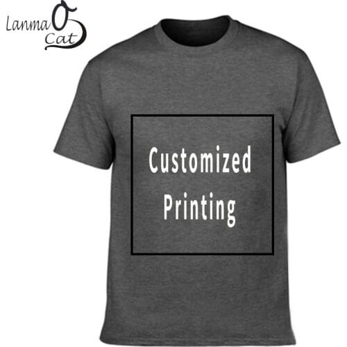 Lanmaocat Men's T-shirts With Print