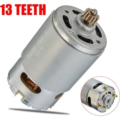Motor RS550 13 Teeth Gear 14.4V/13 Replace Motor for GSR14.4-2-LI PSR14.4LI-2 PSB1440LI-2 Cordless Drill