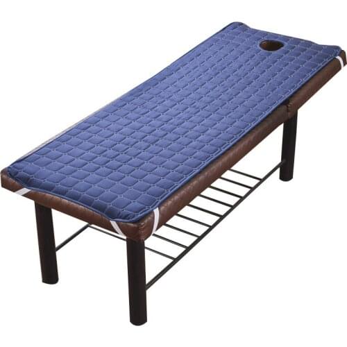 Soft Massage Table Sheet SPA Beauty Treatment Relaxation With Face Breath Hole Bedsheet Body Care Polyester Mattress