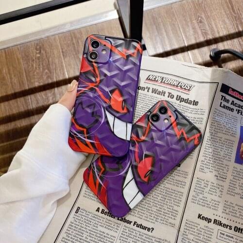 Cartoon pattern Antiskid phone shell for iPhone11 11Pro 12 12Pro xsmax 12promax 7 8plus XR XS se2