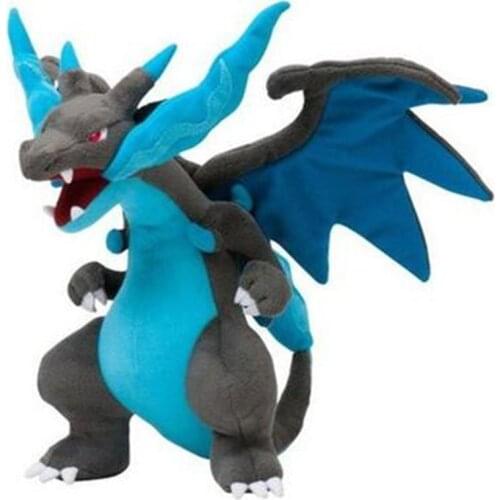 Original Pokemon Movie Cartoon Evolution Version Charizard Plush Toy Cute Small Dragon Soft Stuffed Doll Kids Gift 26cm