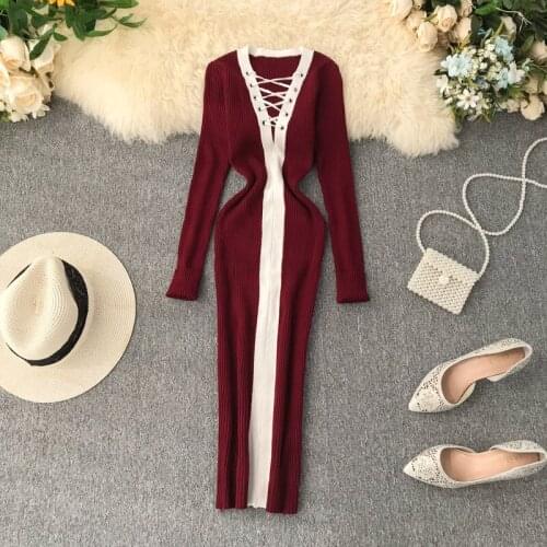 PAFUTIN Fashionable Knitted Dresses