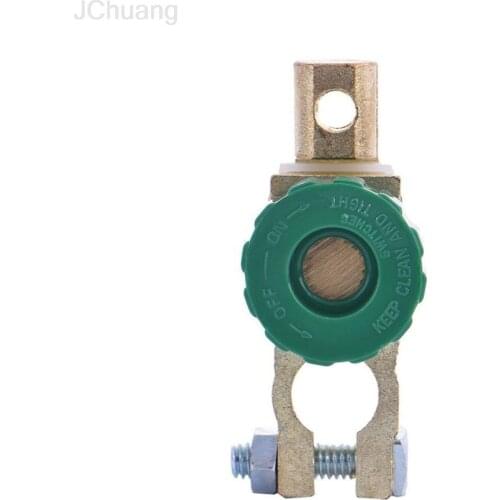 Professional Zinc Alloy Copper Battery Terminal Link Switch Quick Cut-off Disconnect Isolator Switch Auto Car Accessories