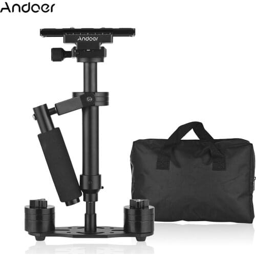 Andoer Professional Handheld Camera Gimbal Stabilizer with Quick Release Plate 1/4 Inch Screw for DSLR Video Cameras Camcorders