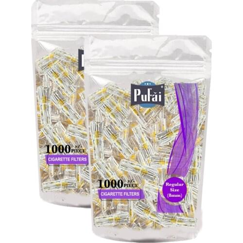 Pufai Cigarette Holder Compatible Regular Type 8 mm Filters 2000 Piece