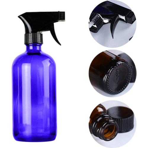 250/500ml Empty Glass Spray Bottle Essential Oil Cleaner Refillable Container Storage Bottles Cleaning products Home Storage