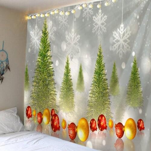 Christmas Holiday Tapestry Christmas Gift Pattern Tapzi Wall Hanging For Home Decoration Living Room Bedroom Wall Art Large size