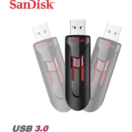 SanDisk USB 3.0 USB flash drive Cruzer Glid CZ600 Flash Drive 32Gb 64Gb Pen Drive 128Gb 256Gb Memory USB stick usb key Pendrive