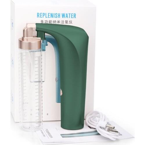 USB Rechargeable Facial Nano Mist Sprayer Steamer Deep Hydrating Skin Care Oxygen Injector Facial Hydration Beauty Machine