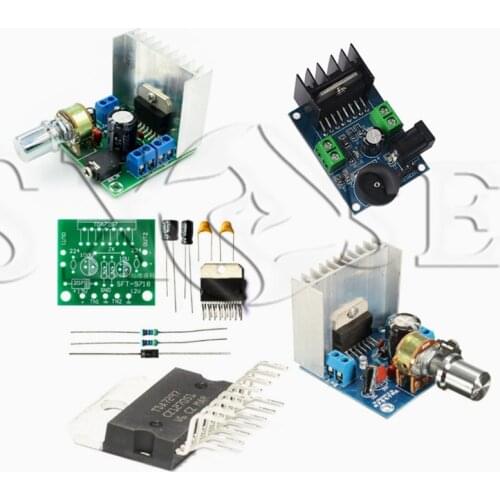 High Quality Audio Power Amplifier DC 6 to 18V TDA7297 no noise Module Double Channel 10-50W