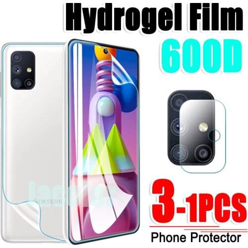 Safety Film For Samsung Galaxy M51 M42 M40 M31s M31 M30s M21 M11 M10s Screen Protector Back Cover Film Camera Glass Samsun M 51