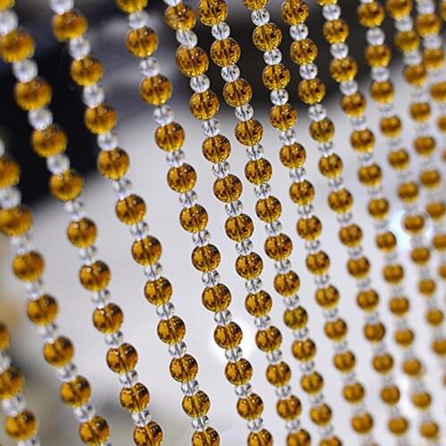 1m DIY Decor Diamond Acrylic Crystal Beads Curtain Strand Garland Window Scarfs Wedding