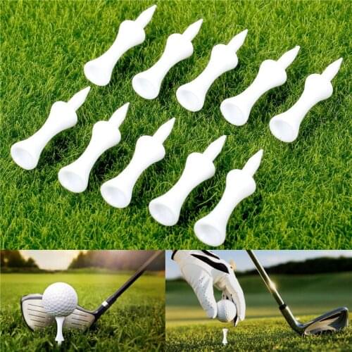 100Pcs Step Down Golf Tees Graduated Castle Ball Tees Height Control 48mm Golf Club Accessories Golf Training Aids Sports